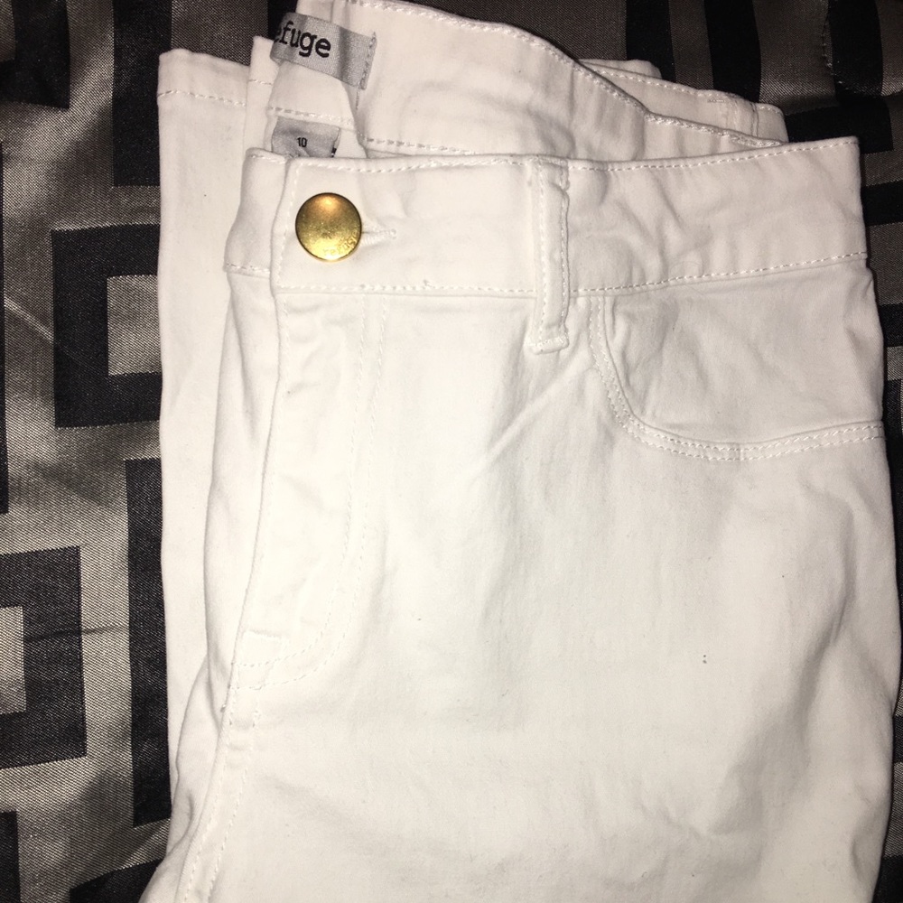 2 pairs of pants! White and blue